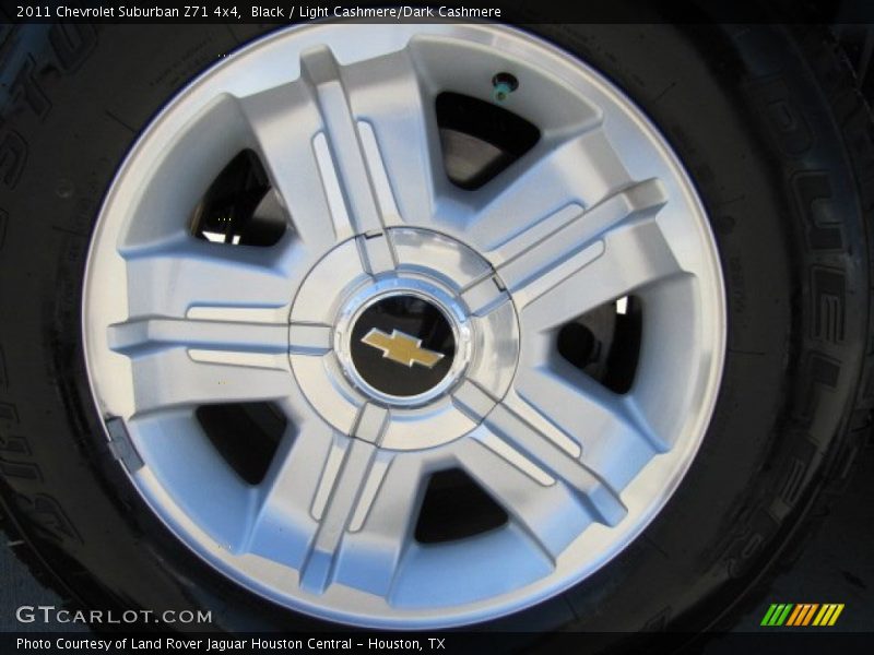 Black / Light Cashmere/Dark Cashmere 2011 Chevrolet Suburban Z71 4x4