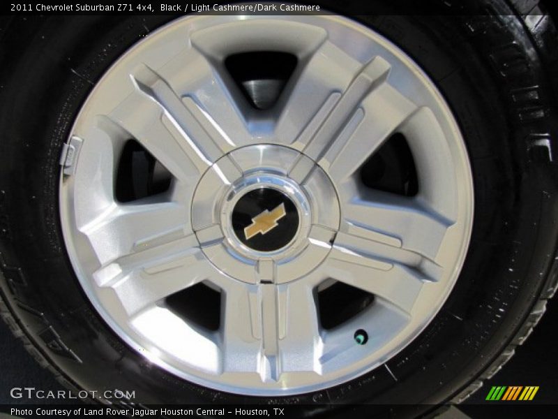 Black / Light Cashmere/Dark Cashmere 2011 Chevrolet Suburban Z71 4x4