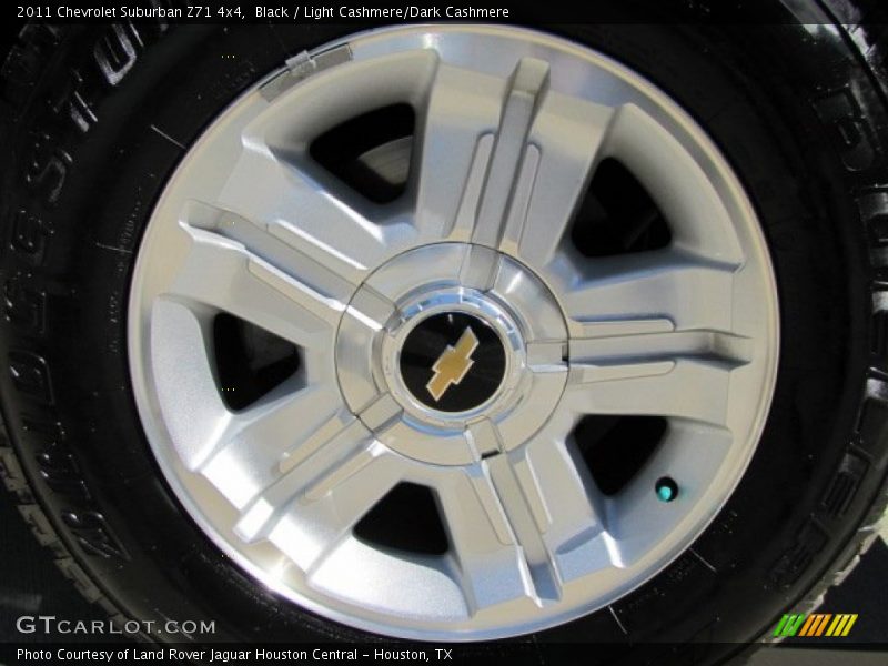 Black / Light Cashmere/Dark Cashmere 2011 Chevrolet Suburban Z71 4x4