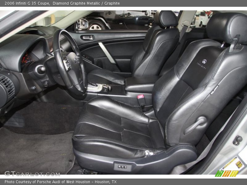  2006 G 35 Coupe Graphite Interior