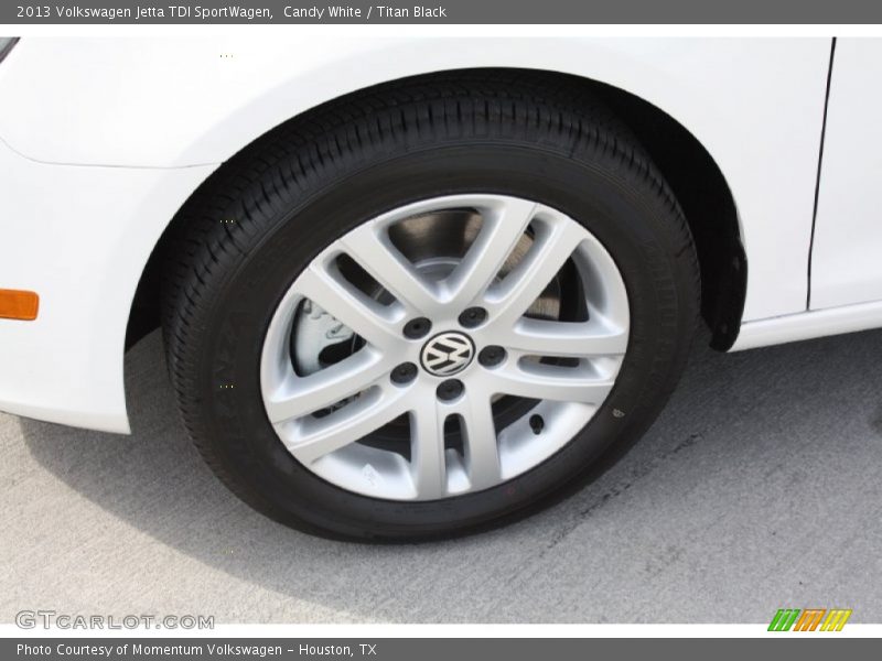 Candy White / Titan Black 2013 Volkswagen Jetta TDI SportWagen