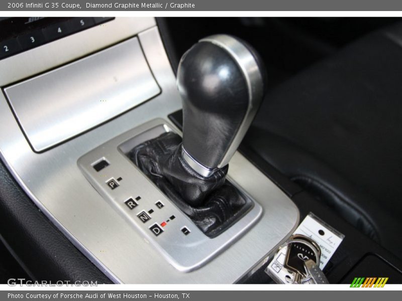  2006 G 35 Coupe 5 Speed Automatic Shifter