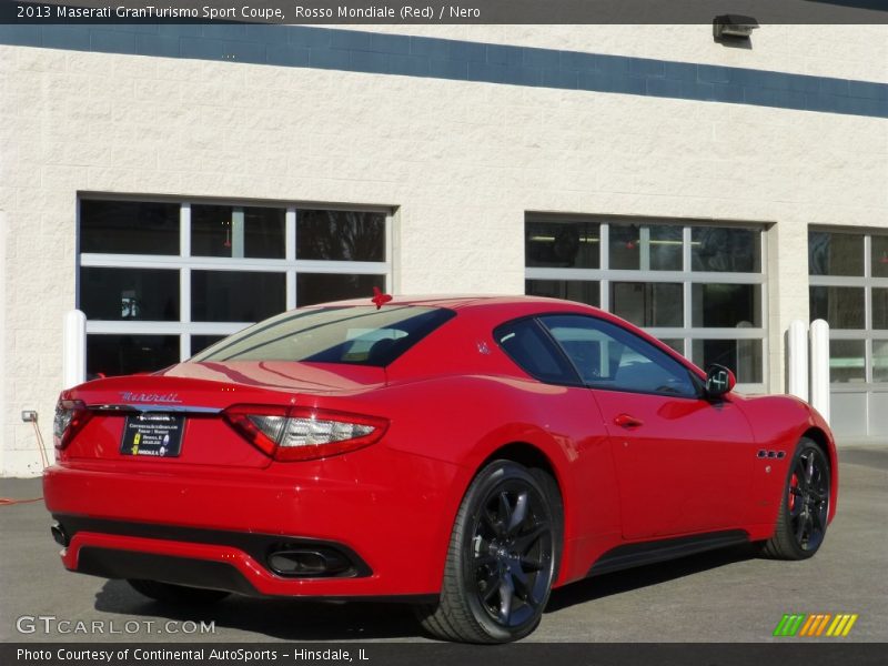 Rosso Mondiale (Red) / Nero 2013 Maserati GranTurismo Sport Coupe