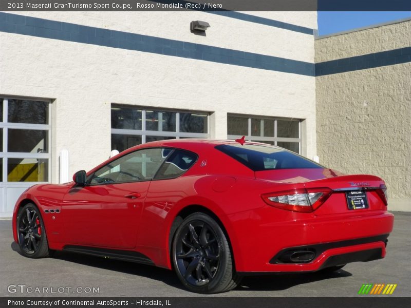 Rosso Mondiale (Red) / Nero 2013 Maserati GranTurismo Sport Coupe