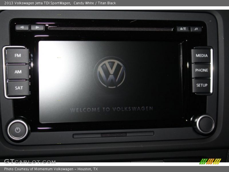Candy White / Titan Black 2013 Volkswagen Jetta TDI SportWagen
