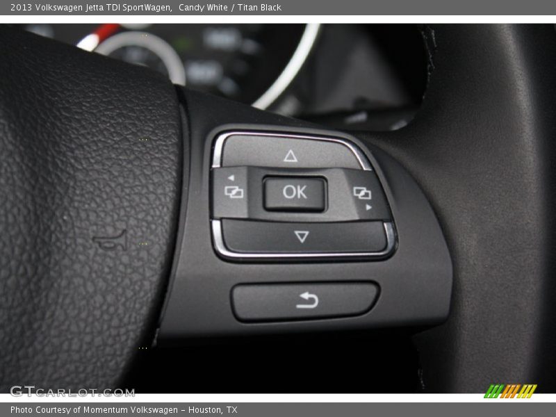 Candy White / Titan Black 2013 Volkswagen Jetta TDI SportWagen