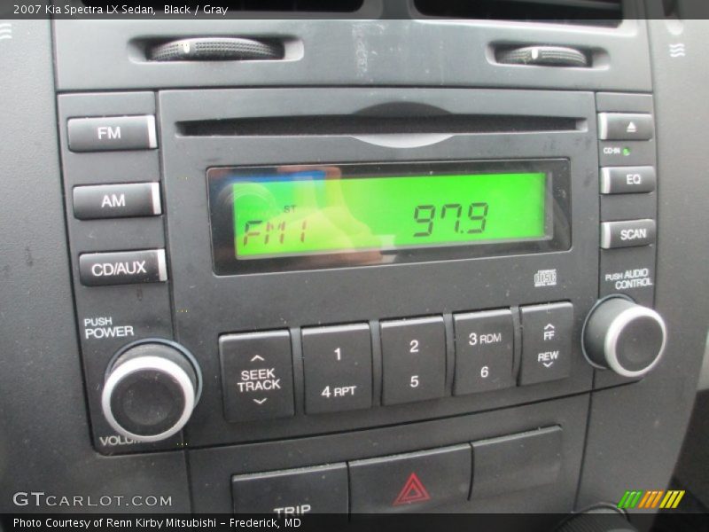 Audio System of 2007 Spectra LX Sedan