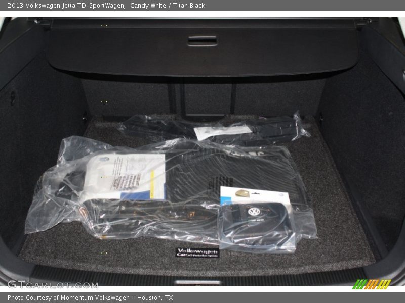 Candy White / Titan Black 2013 Volkswagen Jetta TDI SportWagen