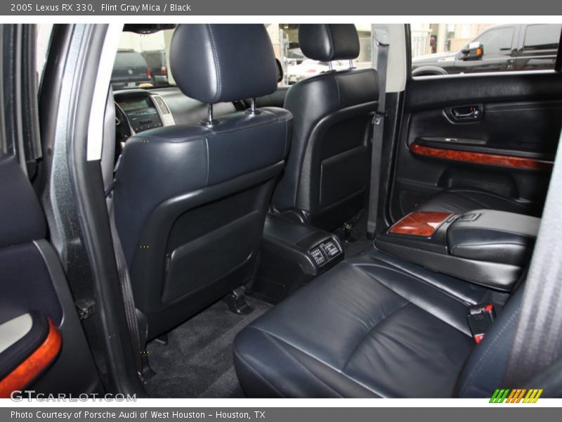 Flint Gray Mica / Black 2005 Lexus RX 330