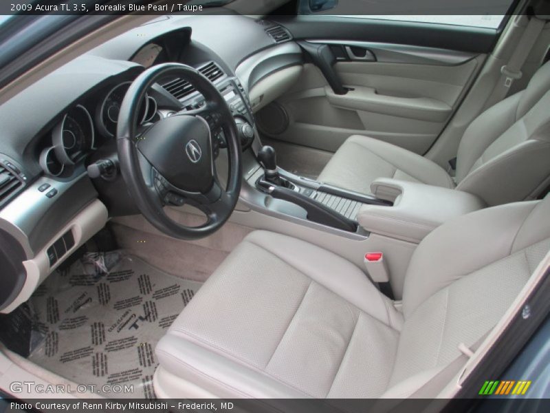Taupe Interior - 2009 TL 3.5 