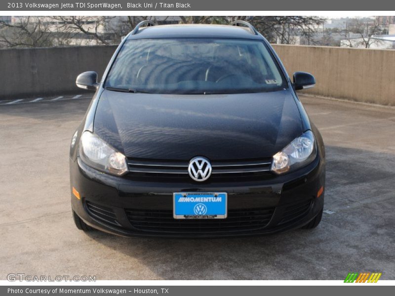 Black Uni / Titan Black 2013 Volkswagen Jetta TDI SportWagen