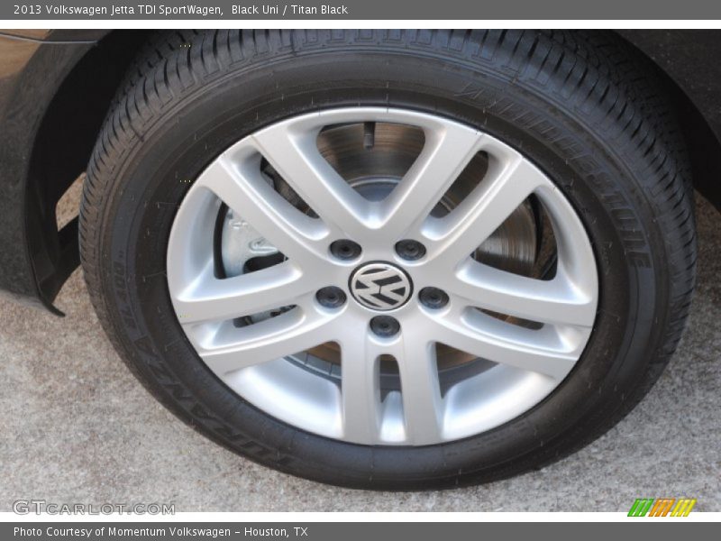 Black Uni / Titan Black 2013 Volkswagen Jetta TDI SportWagen