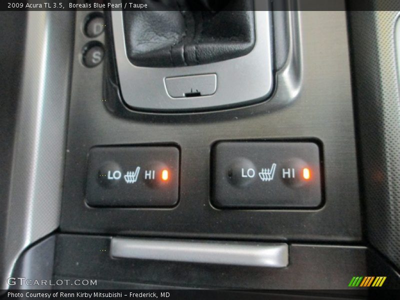 Controls of 2009 TL 3.5