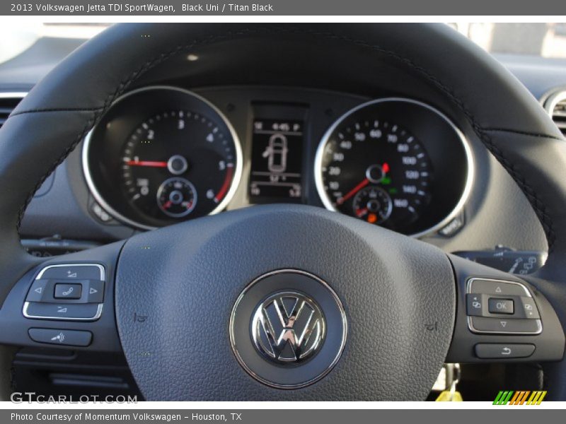  2013 Jetta TDI SportWagen Steering Wheel