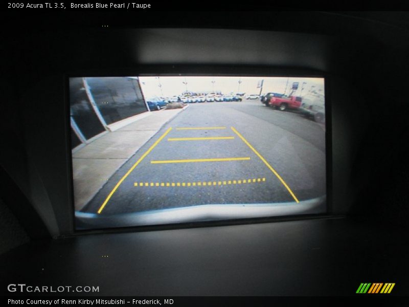 Borealis Blue Pearl / Taupe 2009 Acura TL 3.5