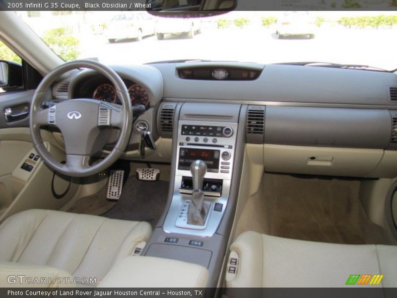 Black Obsidian / Wheat 2005 Infiniti G 35 Coupe