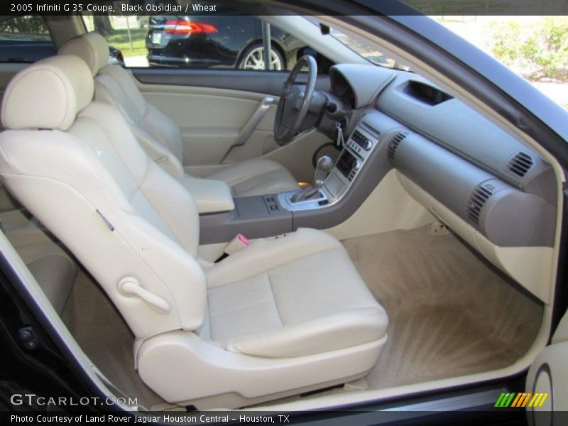 Black Obsidian / Wheat 2005 Infiniti G 35 Coupe