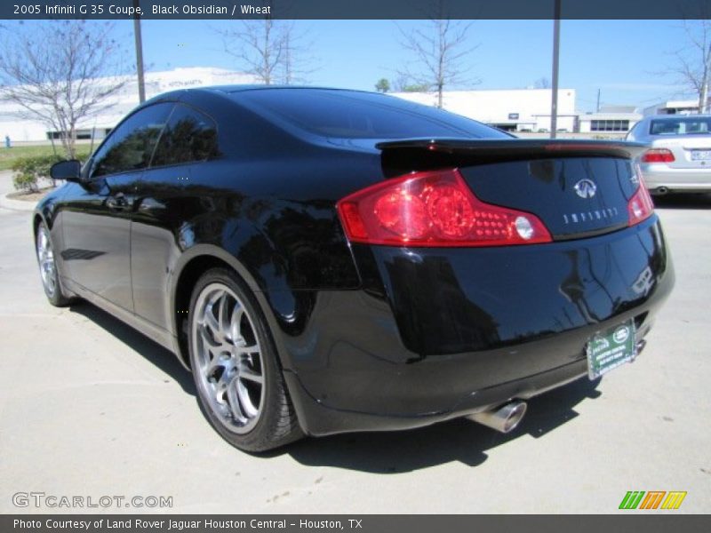 Black Obsidian / Wheat 2005 Infiniti G 35 Coupe