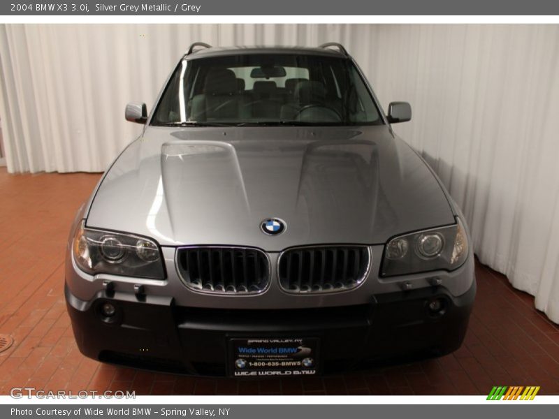 Silver Grey Metallic / Grey 2004 BMW X3 3.0i