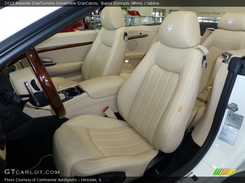 Front Seat of 2013 GranTurismo Convertible GranCabrio