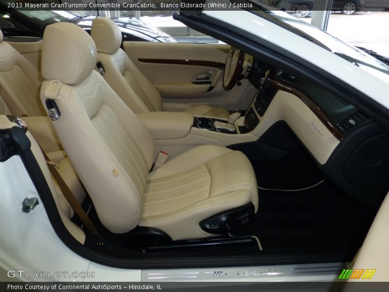 Front Seat of 2013 GranTurismo Convertible GranCabrio