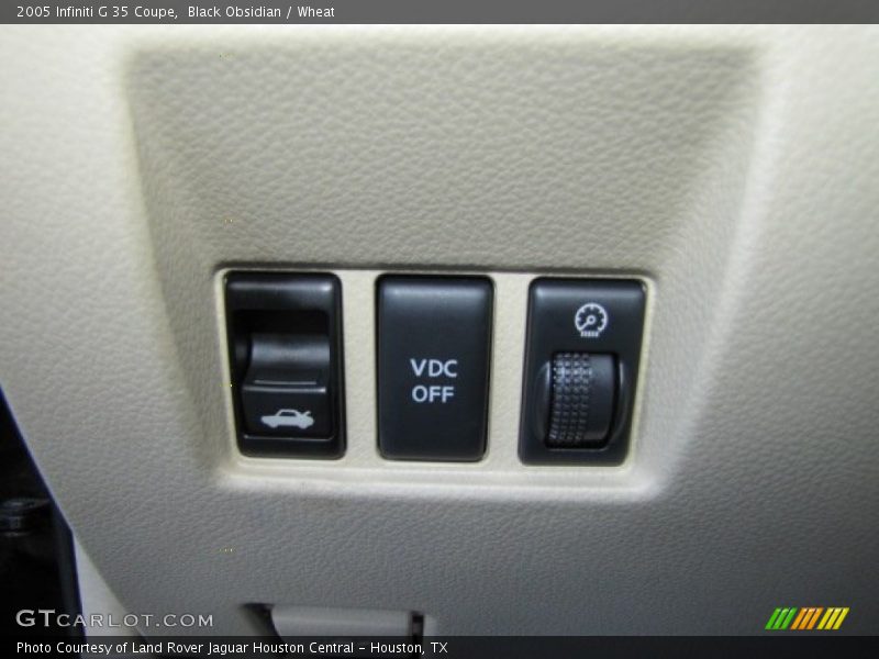 Black Obsidian / Wheat 2005 Infiniti G 35 Coupe