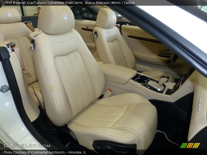 Front Seat of 2013 GranTurismo Convertible GranCabrio