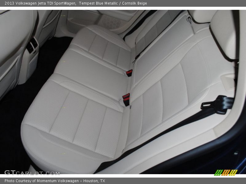 Rear Seat of 2013 Jetta TDI SportWagen