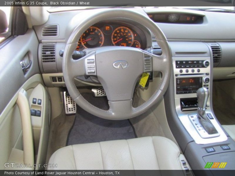 Black Obsidian / Wheat 2005 Infiniti G 35 Coupe