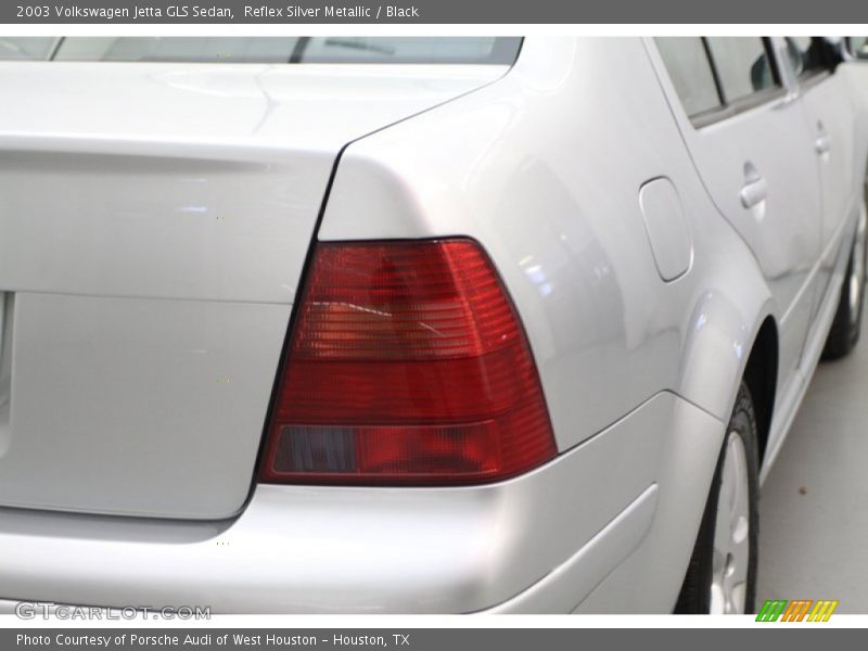 Reflex Silver Metallic / Black 2003 Volkswagen Jetta GLS Sedan