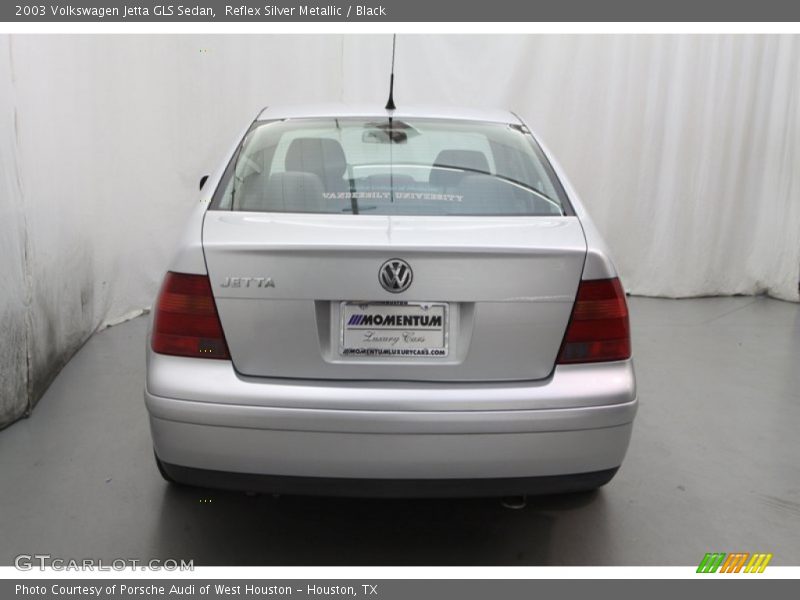 Reflex Silver Metallic / Black 2003 Volkswagen Jetta GLS Sedan