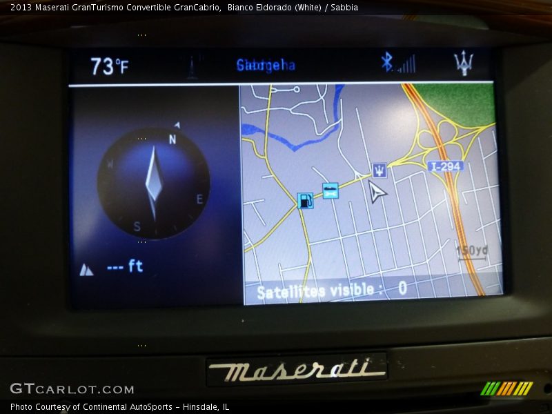 Navigation of 2013 GranTurismo Convertible GranCabrio