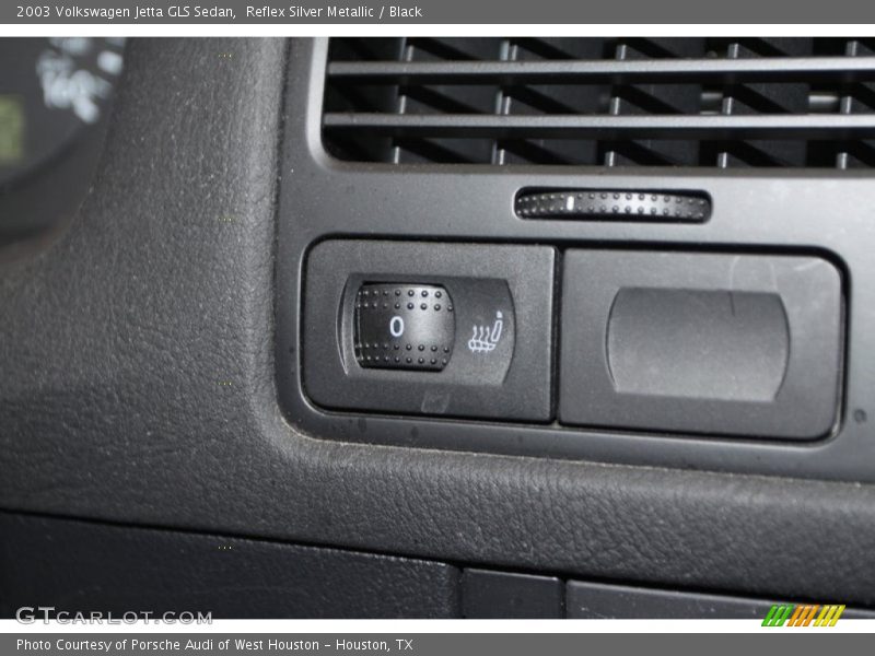 Reflex Silver Metallic / Black 2003 Volkswagen Jetta GLS Sedan