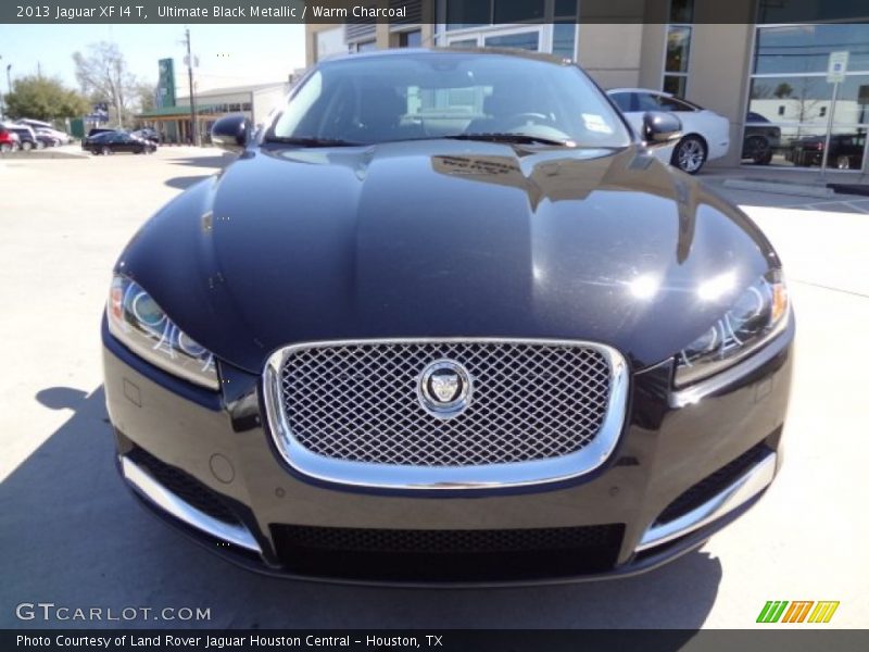 Ultimate Black Metallic / Warm Charcoal 2013 Jaguar XF I4 T