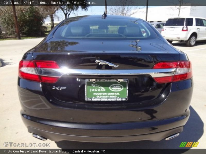 Ultimate Black Metallic / Warm Charcoal 2013 Jaguar XF I4 T