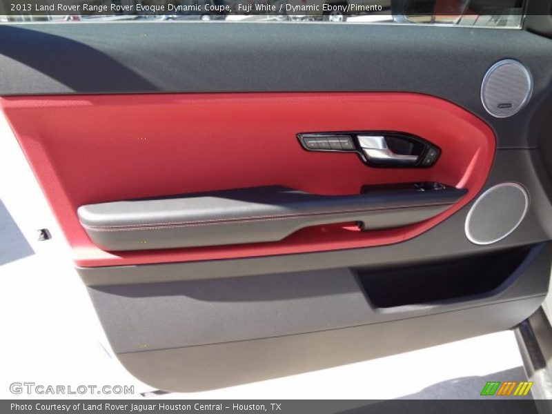 Door Panel of 2013 Range Rover Evoque Dynamic Coupe
