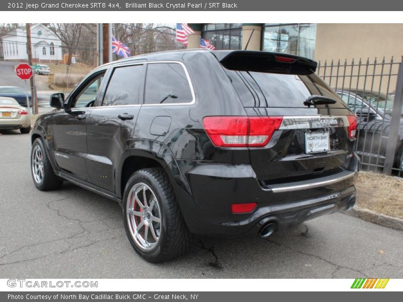 Brilliant Black Crystal Pearl / SRT Black 2012 Jeep Grand Cherokee SRT8 4x4