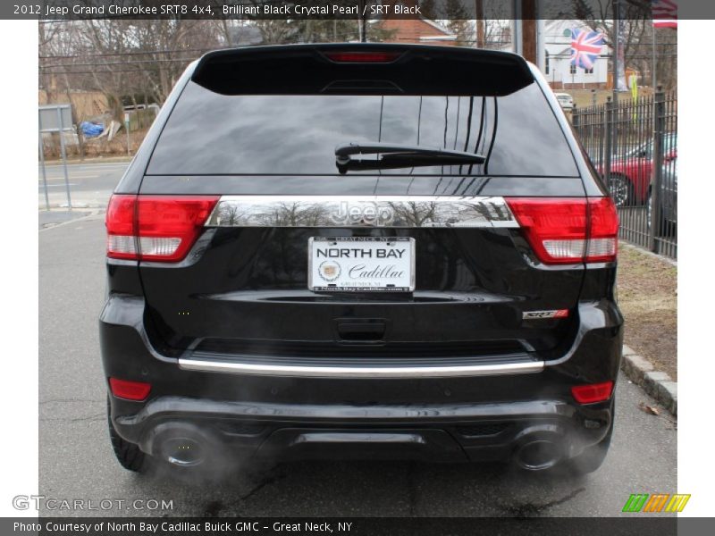 Brilliant Black Crystal Pearl / SRT Black 2012 Jeep Grand Cherokee SRT8 4x4