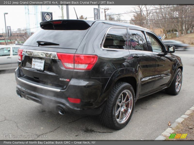 Brilliant Black Crystal Pearl / SRT Black 2012 Jeep Grand Cherokee SRT8 4x4