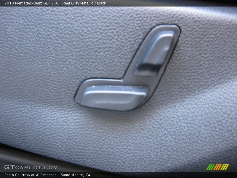 Steel Grey Metallic / Black 2010 Mercedes-Benz GLK 350
