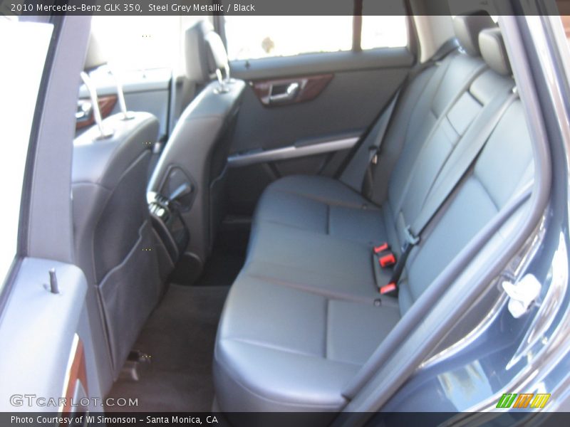 Steel Grey Metallic / Black 2010 Mercedes-Benz GLK 350