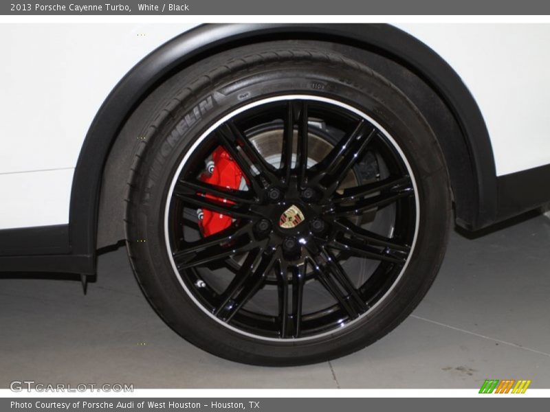 White / Black 2013 Porsche Cayenne Turbo