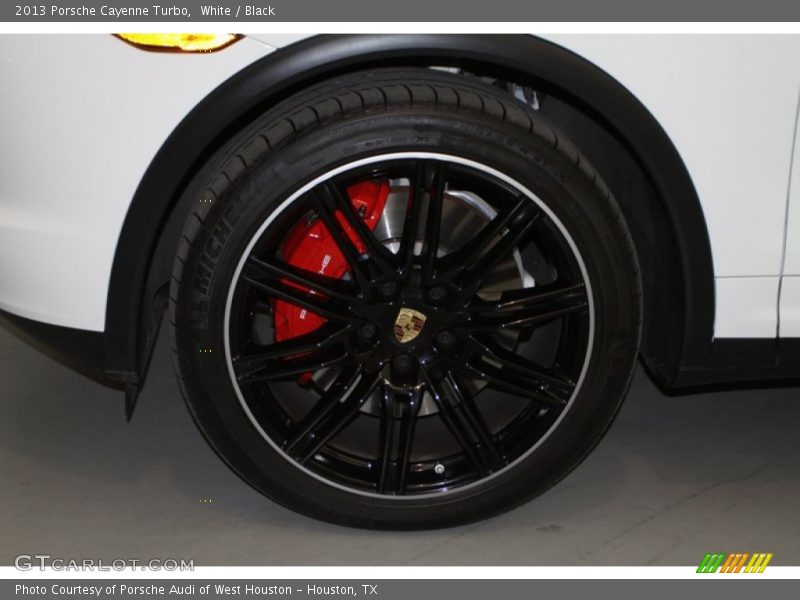 White / Black 2013 Porsche Cayenne Turbo