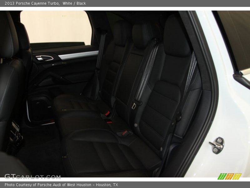 White / Black 2013 Porsche Cayenne Turbo