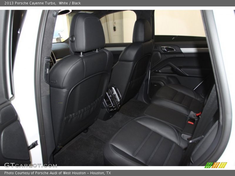 White / Black 2013 Porsche Cayenne Turbo