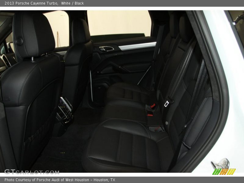 White / Black 2013 Porsche Cayenne Turbo