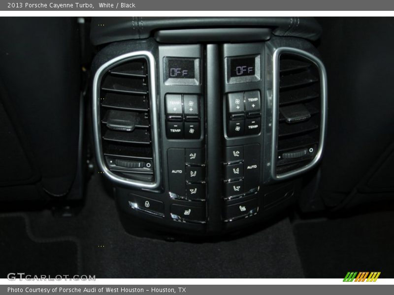 White / Black 2013 Porsche Cayenne Turbo
