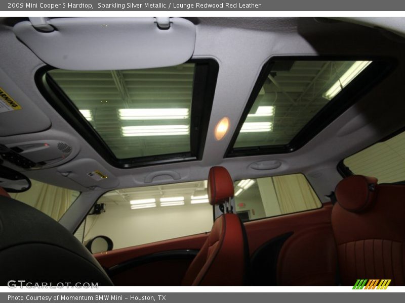 Sunroof of 2009 Cooper S Hardtop