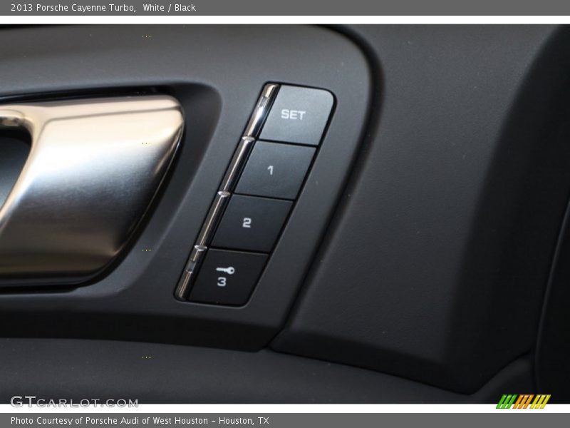 White / Black 2013 Porsche Cayenne Turbo