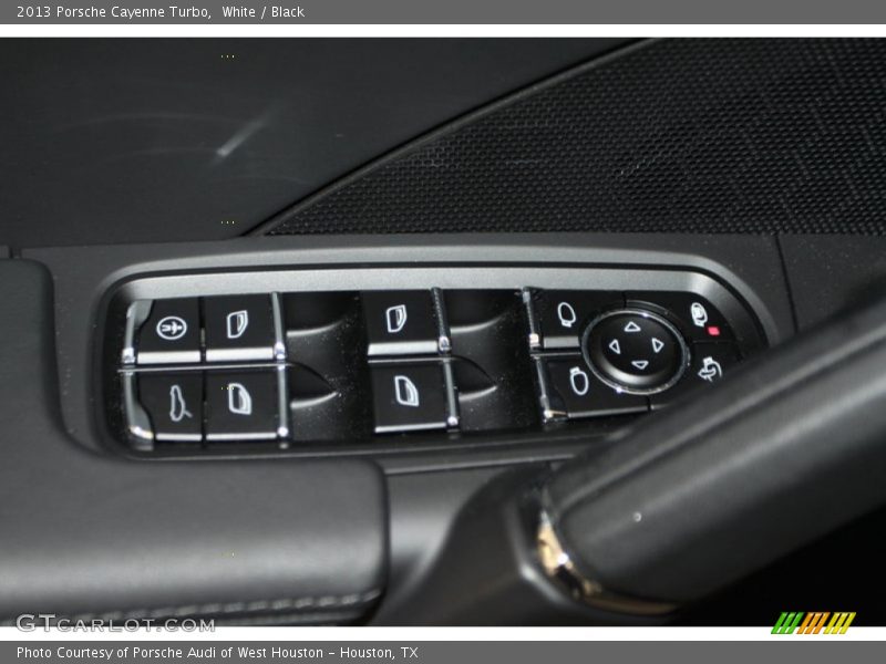 White / Black 2013 Porsche Cayenne Turbo